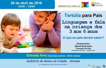 Tertúlia Pais 30abril cartaz